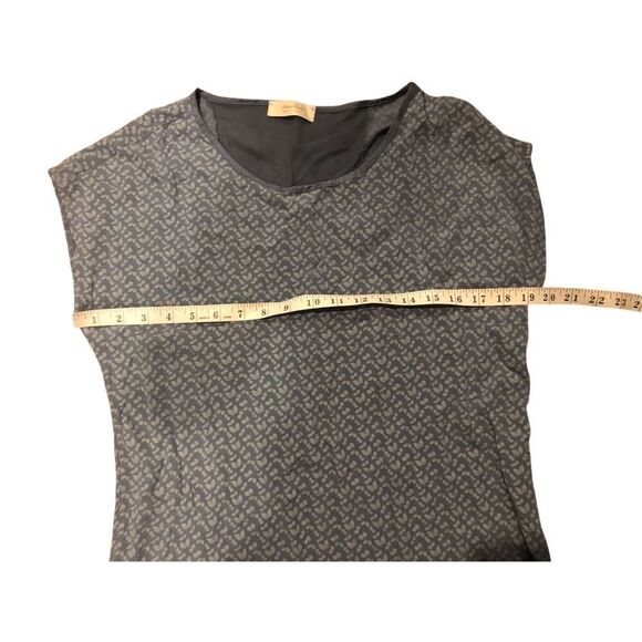 Farella Capri mixed media ditzy floral light weight blouse size S - Picture 3 of 7